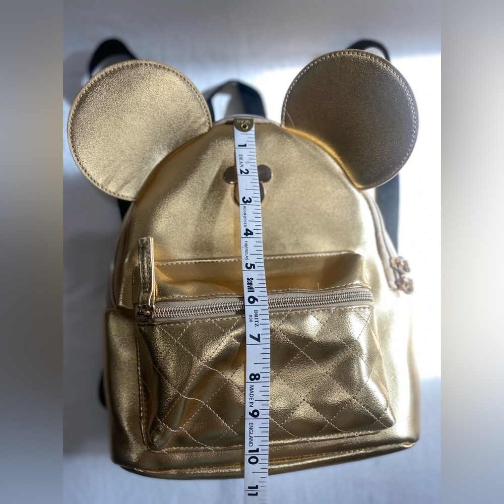 Gold Mickey Mouse Backpack - image 4